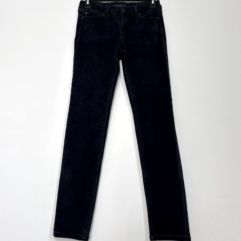 Celebrity Pink Junior Girls Low Rise Deep Black Skinny Soft Stretch Jeans W26/L2